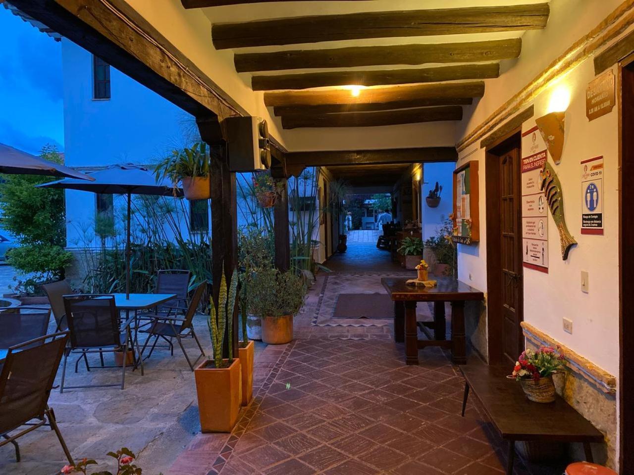 Hotel Santa Viviana Villa De Leyva Eksteriør billede
